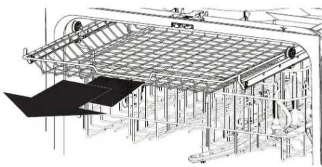 GE GDT565HSYSS - To remove the 3rd rack: - 1