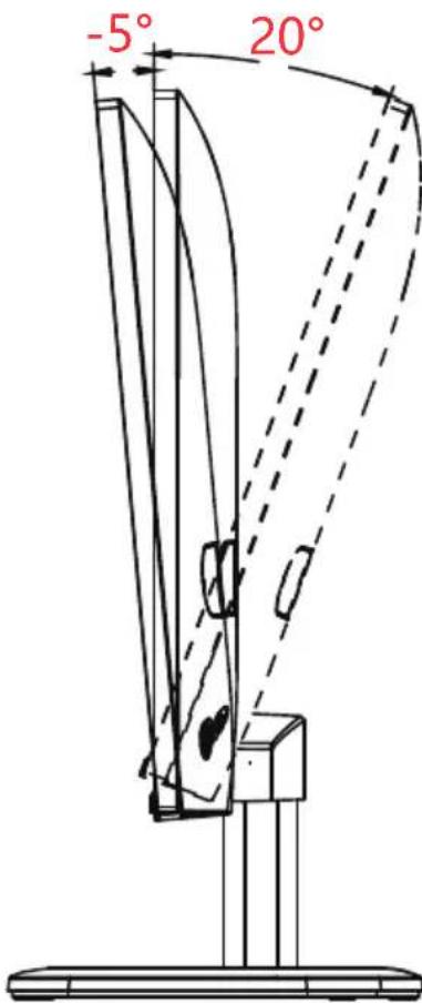 AOPEN 27CL1 G - - Inclinaison - 1