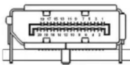 AOPEN 27CL1 G - ALLOCATION DES BROCHES DU CONNECTEUR - 2
