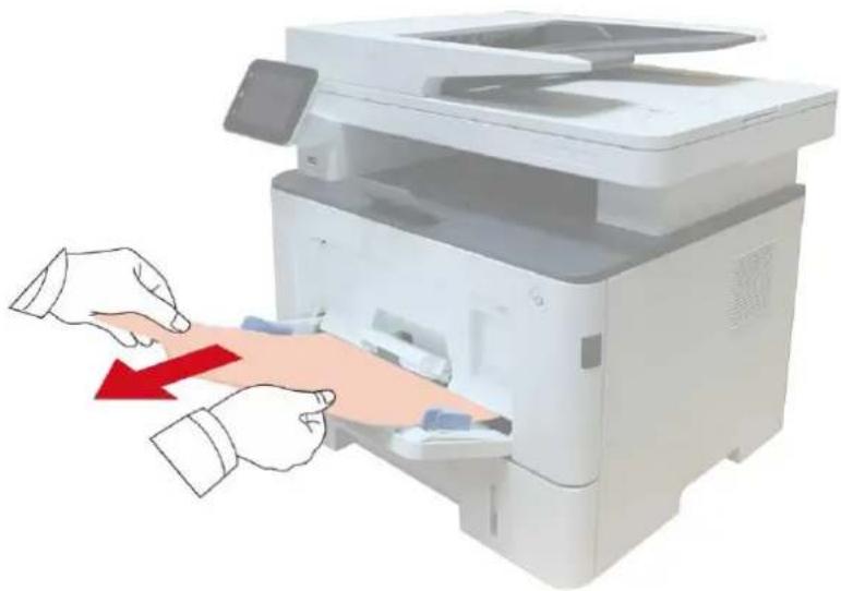PANTUM BM5300ADN - Bourrage papier du bac d'alimentation multifonctionnelnel - 1