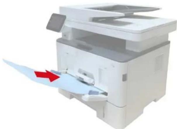 PANTUM BM5300ADN - Chargement du papier dans le plateau polyvalent - 4