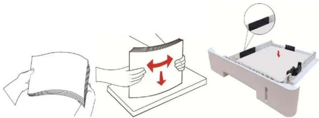 PANTUM BM5300ADN - Chargement du papier dans le bac automatique - 3