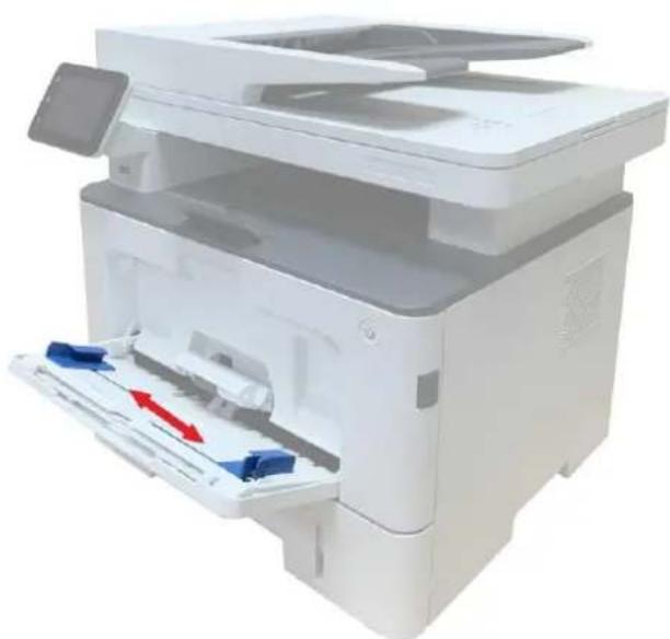 PANTUM BM5300ADN - Chargement du papier dans le plateau polyvalent - 2