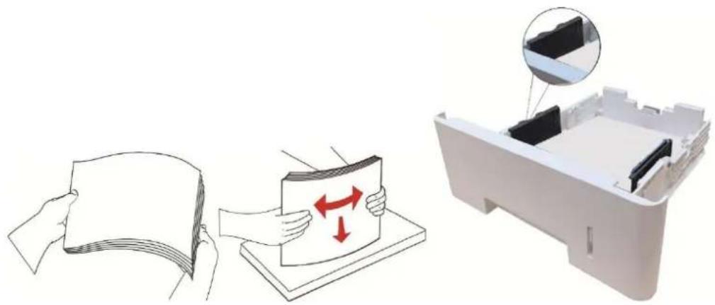PANTUM BM5300ADN - Chargement du papier dans le bac optionne - 3