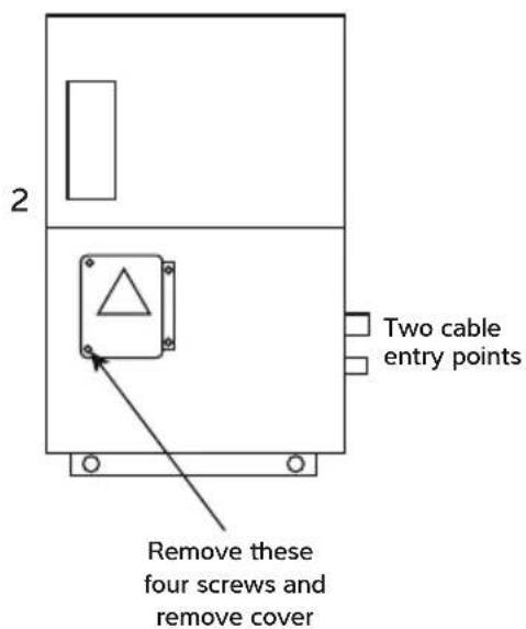 Calorex I-PAC+ 16 - CONNECTING THE HEAT PUMP TO THE POWER SUPPLY - 2