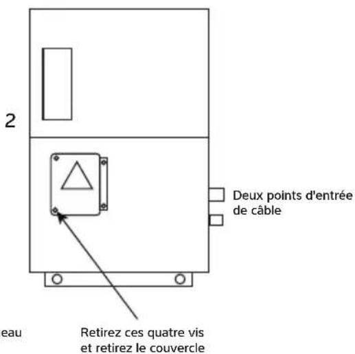 Calorex I-PAC 22ALX - RACCORDEMENT DE LA POMPE À CHALEUR À L'ALIMENTATION ÉLECTRIQUE - 2