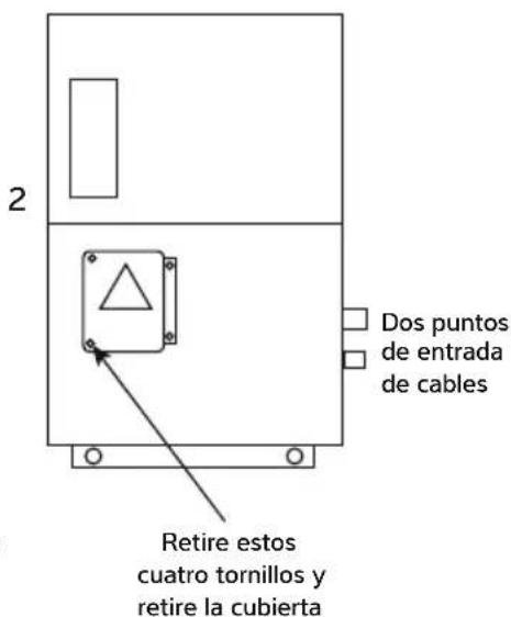 Calorex I-PAC 22ALX - CONEXIÓN DE LA BOMBA DE CALOR A LA FUENTE DE ALIMENTACIÓN - 2