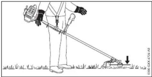 STIHL FS 490 C-M K - Bilanciare il decespugliatore a motore - 1