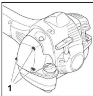 STIHL FS 490 C-M K - Remplacement du filtre à air - 1