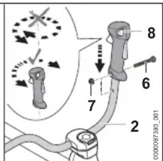 STIHL FS 490 C-M K - Zweihandgriff anbauen - 2