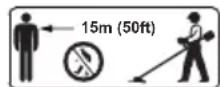 STIHL FS 490 C-M K - AVVERTENZA - 1