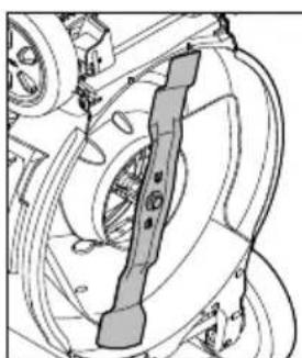 STIHL RMA 253 T - Messer prüfen - 1