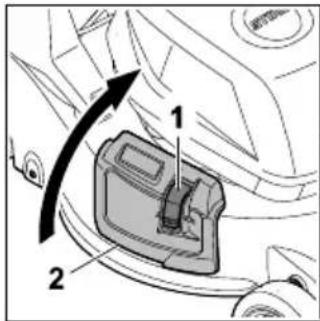STIHL RMA 253 T - Attaching the Extension - 1
