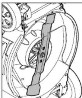 STIHL RMA 253 T - Contrôle de la lame - 1