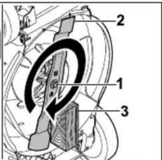 STIHL RMA 253 T - Messer anbauen - 2