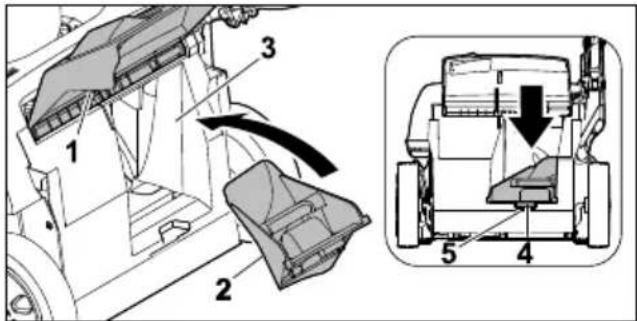 STIHL RMA 253 T - Mise en place de l'obturateur mulching - 1