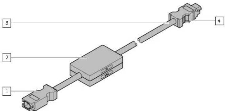 Festo NEFM-REG6-K-0.5-B-REG6 - Structure du produit - 1