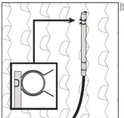 DANFOSS AK-RC 204B - Emplacement de la sonde d'évaporateur - 2