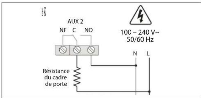 DANFOSS AK-RC 204B - Gestion de la résistance du cadre de porte - 2