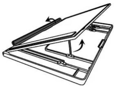 Huion Kamvas 16 - OSD-Menü aufrufen: - 1