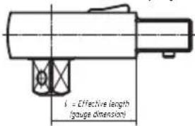Hazet 7295-2STAC - Effective lengths - 2