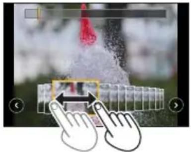 PANASONIC Lumix DC-FZ80D - Faites glisser pour sélectionner l'image que vous souhaitez sauvegarder comme photo. - 3