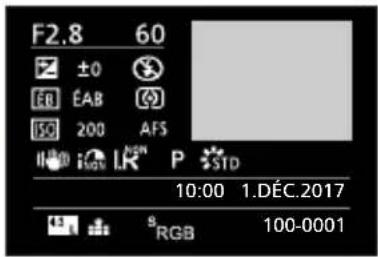 F2.8 60 ±0 EB EAB ISO 200 AFS 10:00 1.DÉC.2017 RGB 100-0001