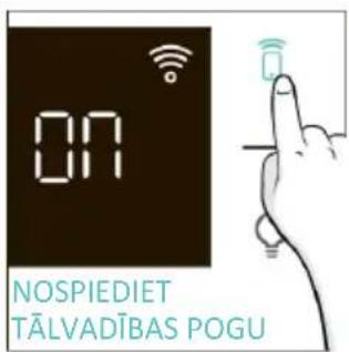 CANDY CA6 NP5B3LHTX - Tālvadības aktivizēšana: - 2