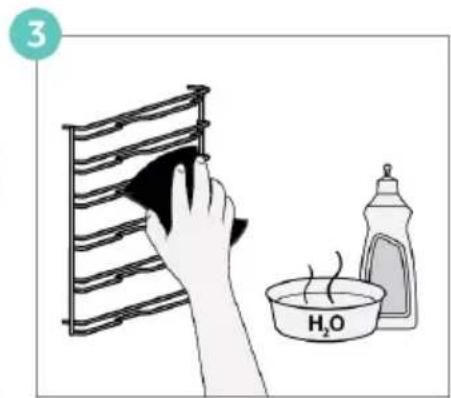 CANDY CA6 NP5B3LHTX - CLEANING OF SIDE RACKS: - 3