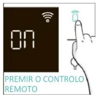 CANDY CA6 NP5B3LHTX - Como ativar o controlo remoto: - 2
