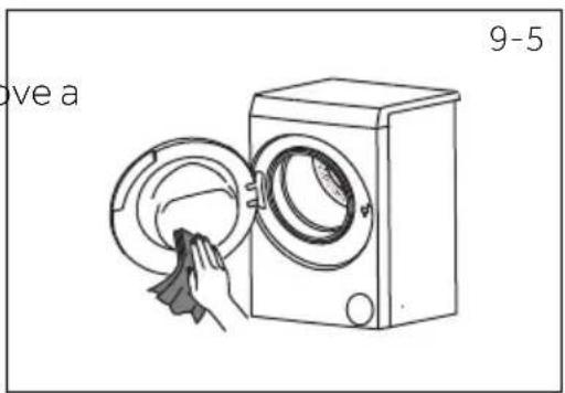HAIER HW90-BD14CIGU1 - Cleaning the drum - 1