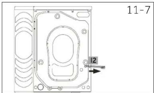 HAIER HW90-BD14CIGU1 - Smontare i bulloni di trasporto - 2