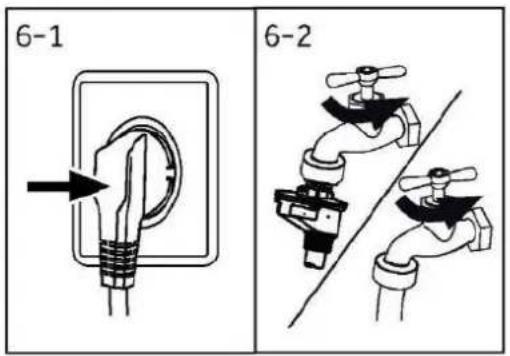 HAIER HW90-BD14CIGU1 - Wasseranschluss - 1