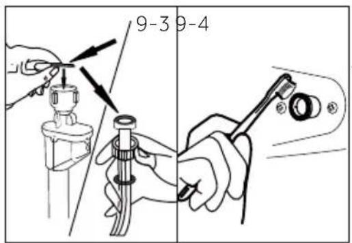 HAIER HW90-BD14CIGU1 - Water inlet valve and inlet valve filter - 1