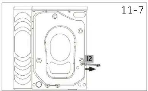 HAIER HW90-BD14CIGU1 - Démontage des boulons de transport - 2