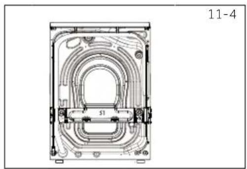 HAIER HW90-BD14CIGU1 - Dismantle the transportation bolts - 2