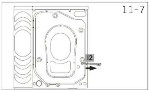 HAIER HW90-BD14CIGU1 - Entfernen der Transportbolzen - 2