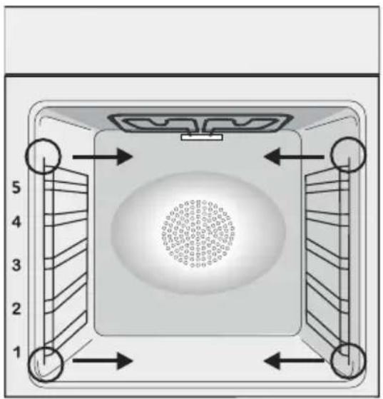CANDY F CM955XRL - RETRAIT ET NETTOYAGE DES GRILLES LATÉRALES - 1