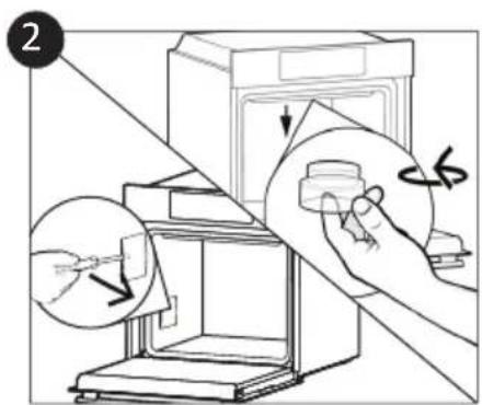 CANDY MCIDC N602 - Changing the Bulb (depends on model) - 2