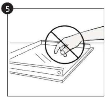 CANDY MCIDC N602 - Removal and Cleaning of the Glass Door (depends on model) - 5