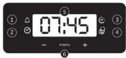 CANDY MCIDC N602 - Display description (depends on model) - 8