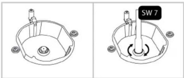 BEKO FBE62011WC - Remplacement de l'injecteur pour les brûleurs - 1