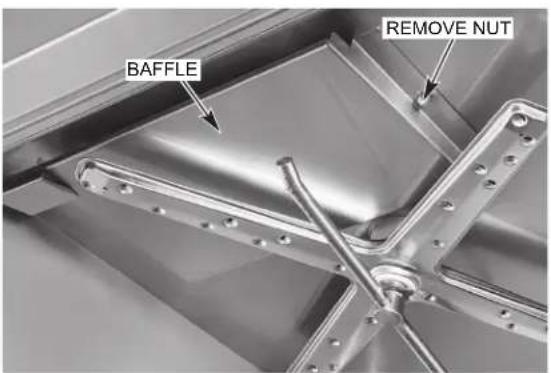 Hobart PW10n-ADVSW - CLEANING BAFFLES ON PW10n-ADV, PW10n-ADVSW, PW20n-ADV, PW12n-ADV and PW12n-ADVSW MODELS - 2