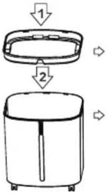 OPTIMEA ORA-440D - Installation of the water tank - 2