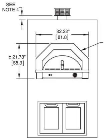 Hestan AGPO33 - TO COMBUSTIBLE CONSTRUCTION - 3
