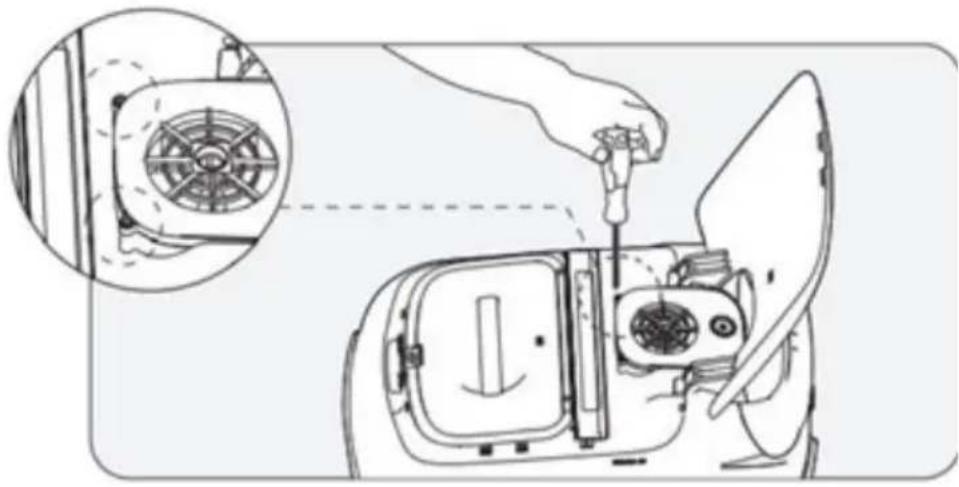 Aiper Scuba E1 - Nettoyage de l'écoulement - 1
