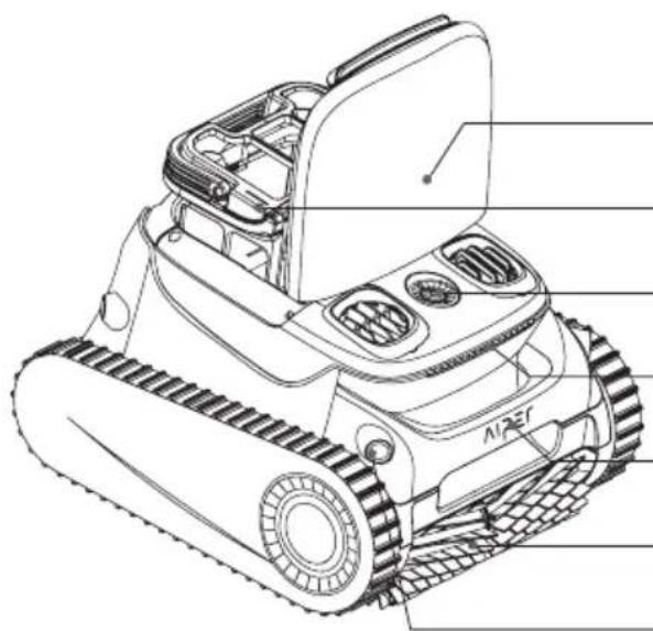 Aiper Scuba S1 Pro - Structure - 1