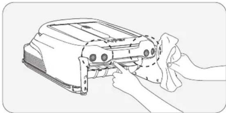 Aiper Surfer M1 - Limpieza del sensor ultrasónico - 1