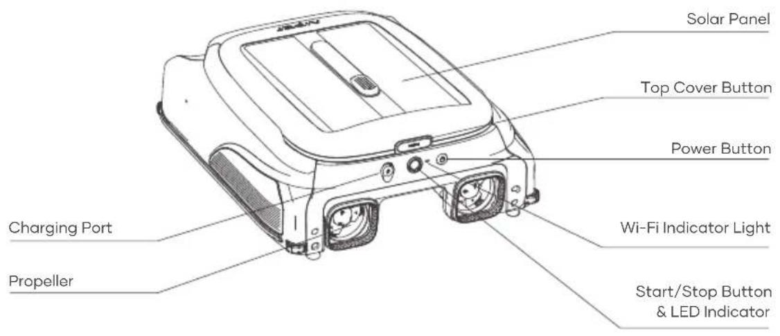 Aiper Surfer M1 - Structure - 1