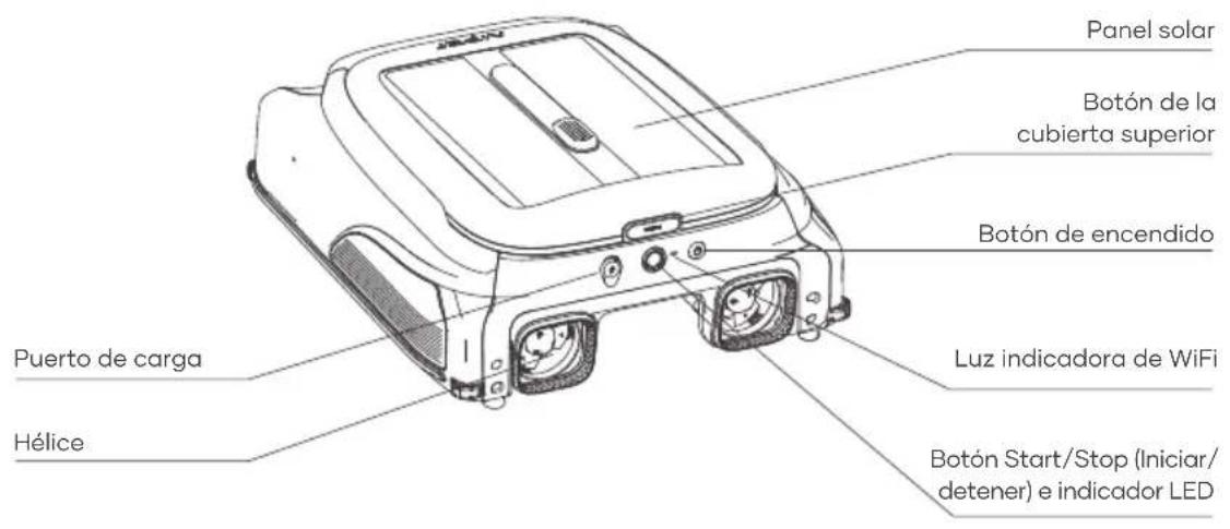 Aiper Surfer M1 - Estructura - 1